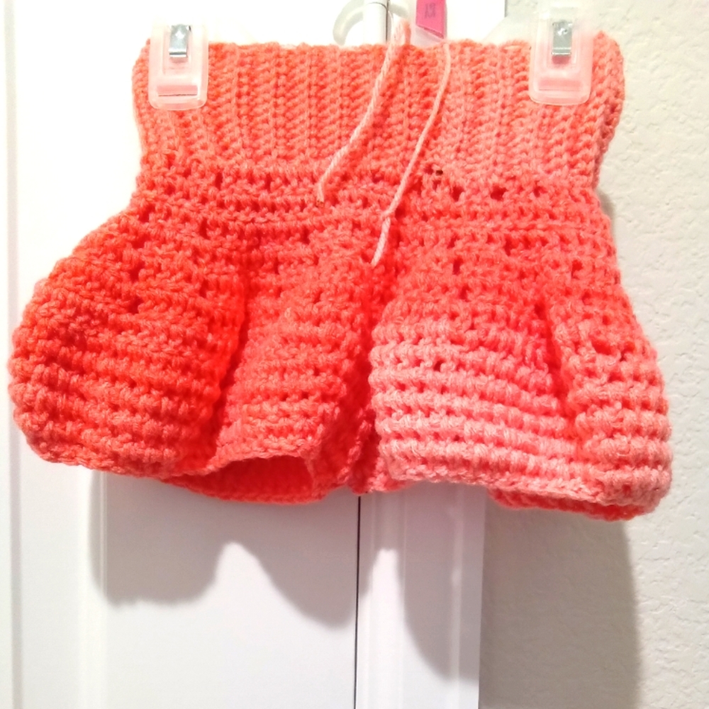 handmade skirt short trouser 7_9months baby girl